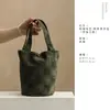 Bolsa de almacenamiento cilíndrica de tela para juego de té, bolsa para juego de té de viaje al aire libre, bolsa de almacenamiento para juego de té de una tetera y tres tazas
