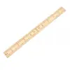 Regla de Bambú de 33 cm Regla de Ciudad Regla para Medir Ropa Regla para Sastre de Pantalones de Cuello Abierto Regla de Bambú Regla de Bambú Regla de Ciudad Herramientas de Costura