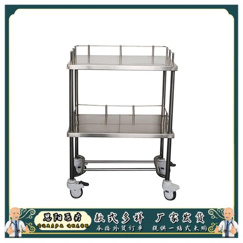 SY-CⅡ-1 不锈钢器械车750.450.910mm 67