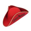 Fabricante Venta al por Mayor Sombrero de Pirata de Halloween Sombrero de Mascarada Sombrero de Pirata Sombrero de Capitán Puede Agregar Logotipo Venta Caliente Transfronteriza