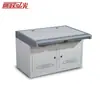 Consola de control para centro de mando, modelo F, escritorio para computadora al por mayor para sala de servidores, consola de operación de despacho de seguridad de unidad triple y doble
