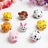 Carrinho de Animal de Estimação Fofo de Puxar para Trás Desenho Animado Animal de Inércia Carro Mini Pequeno Carro de Velocidade Pequeno Presente Educacional Pequenos Brinquedos Atacado