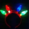 Amazon LED luminosa lâmpada de 4 cabeças / globo ocular / expressão / faixa de cabeça de estrela de cinco pontas acessórios para cabelo faixa de cabeça de 6 funções