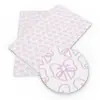 Mantel de Tela Impermeable de Algodón Poliéster Estampado Plano con Lazo Lindo, Forro Tejido a Mano, 1Yc53085