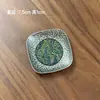 Posavasos de Aleación de Plata Antigua China, Posavasos de Bambú, Aislamiento Térmico, Soporte para Taza de Té, Platillo, Accesorios para Juego de Té Kung Fu con Estante de Almacenamiento