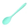 Nuevo set mini de silicona para cocina, sartén antiadherente de una sola pieza, espátula de silicona, espátula, herramientas para hornear color oro rosa