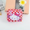 Bolsa de Armazenamento de Algodão Higiênico Série Rombóide de Desenho Animado Japonês Bolsa Pequena Portátil de Cosméticos para Menina Fofa