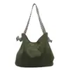Nova Bolsa Grande Feminina 2026, Grande Capacidade, Estilo de Luxo, Bolsa Tote Grande de Lona, Estilo Floresta, Estilo Ins, Bolsa de Mão Feminina para Trabalho