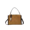 Bolsa Feminina Fashion com Padrão de Losangos 2026 Outono Nova Tendência Estilosa Versátil Simples Casual Ombro Transversal Bolsa de Mão