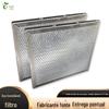 Lvchuang Shenzhen tela de filtro de metal aço inoxidável tela de filtro de efeito primário exaustor de cozinha placa de metal multicamadas tela de filtro de gordura