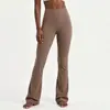 Pantalones de Yoga para Mujer, Pantalones Acampanados de Cintura Súper Alta, Pantalones de Fitness Levanta Glúteos, Leggings Deportivos Transpirables de Secado Rápido con Sensación de Piel Desnuda 30"