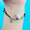 Pulsera de la Fortuna Linda Caballo 2026 Caballo Pequeño Pulsera de Hilo Rojo Tejida para Parejas Nuevas para el Año del Caballo para Atraer Riqueza y Buena Suerte
