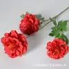 Flores Artificiales Temáticas Borgoña, Decoración de Boda y Hotel, Arreglo Floral de Guía, Flores Artificiales de Rosa, Decoración del Hogar y Anfitrión