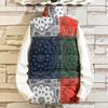 Chaleco Chaqueta Acolchado de Algodón con Estampado de Flor de Anacardo Nuevo Invierno 2020 Unisex Pareja Informal Moda Cuello Chaleco Chaqueta Acolchado de Algodón