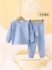 Pijama térmico para niños para otoño e invierno, conjunto de ropa interior térmica sin costuras de lana y seda para niños y niñas, conjunto de ropa interior engrosada