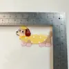 Pegatinas Acrílicas de Gato y Perro de Dibujos Animados Accesorios para Pinzas de Pelo Fundas de Teléfono Decoraciones para Zuecos Venta al por Mayor