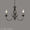 Lustre de Velas Estilo Americano Iluminação Simples Retrô Fabricante Atacadista Venda Direta Estilo Vintage Lustre para Casa Sala de Jantar Quarto