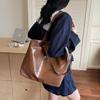 Bolsa de Ombro Bolsa de Mão 2025 Nova Moda Casual Bolsa Feminina Casual Moda Bolsa de Cosméticos Cor Sólida Bolsa Mini Fofa