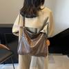 Bolso de Hombro para Mujer de Gran Capacidad de Suministro Transfronterizo Popular de Este Año 2025 Nuevo Otoño e Invierno Bolso Mensajero Retro Commuter Ba