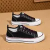 Zapatos de Lona Clásicos para Pareja Hombres y Mujeres Grulla Blanca Zapatos Casuales Suela Suave Fondo Plano Zapatos de Tabla para Commuting Transpirables Versátiles Todos