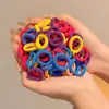 Diadema para el cabello de niños banda de goma de alta elasticidad trenzada no daña el cabello del bebé cuerda para el cabello red popular 2024 nueva cuerda para el cabello funda de cuero
