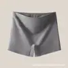 Ropa interior de seguridad para mujer de algodón puro de cintura alta Dos en Uno Anti-Exposición 10A Antibacteriana Transpirable Talla Grande Boxer de Alta Elasticidad