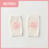 Frete Grátis Joelheiras de Malha para Crianças Novas Desenho Animado Silicone Antiderrapante para Bebê Recém-Nascido Engatinhar Andar Joelheiras Atacado