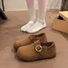 Suela suave suela gruesa pedal de pie cobertura total Birkenstock zapatos individuales mujer nuevo aumento 2026 persona perezosa otoño Birkenstock pantuflas mujer