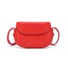Bolso para Teléfono Shell 2025 Verano Nuevo Estilo Coreano Retro Ins Rojo Bolso Silla de Montar Cruzado Bolso Pequeño Versátil para Mujer