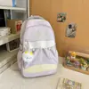 Mochila Estilo Japonés para Niñas, Estilo Universitario, Gran Capacidad, Mochila Dulce y Linda, Pura y Sencilla, Mochila Multicompartimento para Estudiantes de Secundaria y Preparatoria