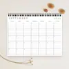 Novo Calendário Planejador 2025-2026 da Amazon Simples Calendário de Parede de 12 Meses Agenda Personalizada de Fábrica