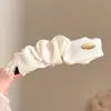 Novo grampo de banana para rabo de cavalo de outono de 2026, estilo coreano Melard, com design plissado, de alta qualidade e versátil