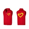 Chaleco Publicitario de Cuello Alto con Forro de Polar, Ropa de Trabajo Personalizada para Actividad de Team Building Corporativo de Voluntarios, Chaleco de Supermercado con Impresión de Logo