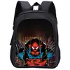 Mochila Escolar para Jardim de Infância Homem-Aranha Homem Aranha Estampa de Personagem One Piece Mochila Infantil 13 polegadas Atacado Transfronteiriço