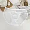 Esmalte Ice Silk Renda Feminina Roupa Interior Feminina Renda Malha Transparente Plissada Alça Contraste Cor Renda Pura Roupa Interior Feminina