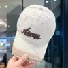 Gorra de Béisbol para Mujer 2025 Nueva Vintage Lavada Vieja Sombrero para el Sol Cabeza Grande Todas las Combinaciones Casual Gorra de Ala Ancha para Hombre