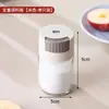 Tarro de Condimento Cuantitativo Tarro de Sal Hogar Nuevo Botella de Condimento Medible Sellada a Prueba de Humedad Vidrio Sólido Botella de Condimento