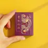 Ímãs de Geladeira em Formato de Livro, Mini Livros, Produtos Culturais e Criativos Chineses, Prefácio de Li Bai ao Pavilhão de Tengwang, Torre Yueyang, Inscrição de Confúcio sobre o Quarto Simples, e Vestindo as Tropas