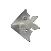 Código de Canto para Porta e Janela em Liga de Alumínio Ângulo Reto Conector de Quadro de Espelho de Ferro Código de Canto de Conexão Cauda de Peixe Porta com Estrutura de Alumínio Armário de Arquivos Armário de Exibição