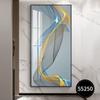 Pintura Moderna Minimalista para Colgar en la Entrada, Pintura Decorativa Abstracta para el Vestíbulo, Arte de Pared Vertical para Pasillos y Pasillos, Atmósfera Artística Tridimensional