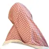 Calça de Dormir Casual de Verão Xadrez Reta Solta para Mulheres, Estilo Simples e Preguiçoso, Nova Calça de Casa, Calça para Caminhar, Pode Ser Usada Fora