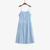Vestido de Alcinha Estilo Francês Decote V Plus Size 2026 Estilo Férias de Outono Elegante Emagrecedor para Mulheres Nl1526