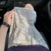 Shorts Tie-Dye Estilo Chanel para Homens e Mulheres, Verão Fino Malha Pesada Calças, Soltos Casuais Esportivos Comprimento do Joelho, Modernos