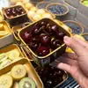 Pratos Personalizados de Hot Pot de Frutos do Mar Haidilao para Jantar ao Ar Livre, Bandejas Empilháveis de Hot Pot para Buffet com Carne Bovina e de Cordeiro