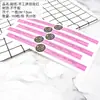 Etiqueta Adhesiva Larga Xue Mei Niang Etiqueta Selladora Puff de Yema de Huevo Pastel Puff Hilo de Carne Etiqueta de Horneado Xiaobei