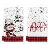Toalla de cocina con estampado navideño más vendida de Amazon, servilleta, toalla de mano absorbente para cocina, regalo de Navidad
