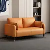 Sofá de tecido técnico, sala de estar, apartamento pequeno, estilo moderno minimalista, luxo leve, quarto, imóvel para alugar, sofá de dois ou três lugares, loja de roupas