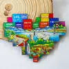 2026 Nuevo Modelo Imanes para Refrigerador de Monumentos de Ciudades Chinas Yunnan Shenyang Hong Kong Guangzhou Souvenirs Turísticos Culturales y Creativos