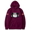 Sudadera con capucha forrada de forro polar con estampado del logo de Naruto Naruto, talla europea para hombre y mujer, sudaderas, entrega de una sola pieza
