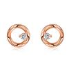 Pendientes elegantes de moda de celebridades de Internet, joyería de alta gama, diseño de estilo lujoso, simple y ligero, regalo de vacaciones para mujer.